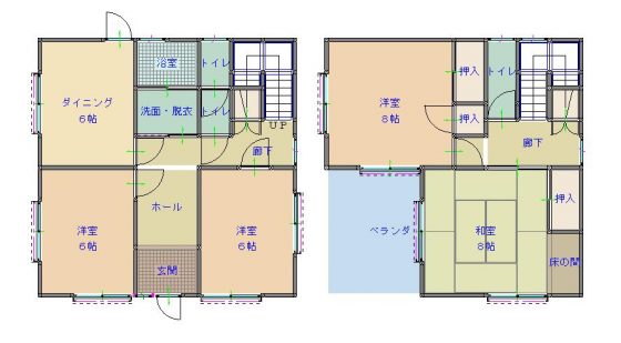 detached 香芝市穴虫