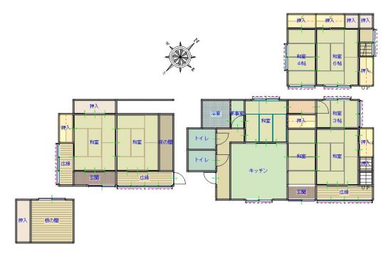 detached 吉野郡上北山村河合