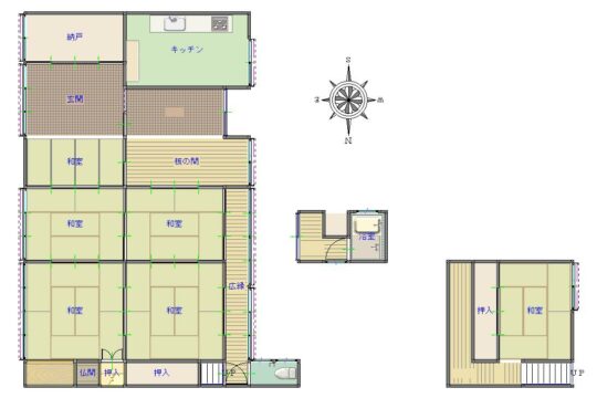 detached 御所市名柄