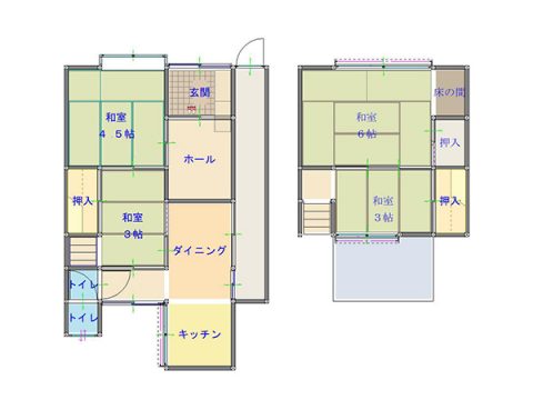 detached 吉野郡下市町下市