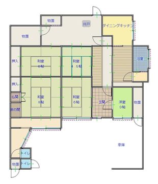 detached 吉野郡大淀町中増