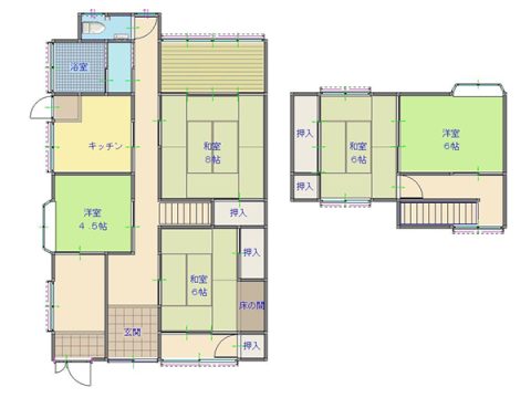 detached 吉野郡大淀町土田
