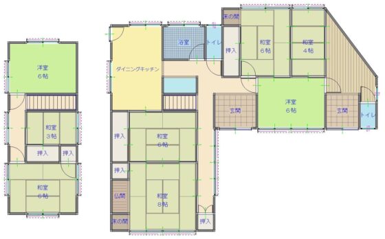 detached 吉野郡下市町下市