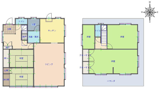 detached 大和郡山市下三橋町