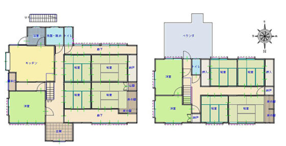 detached 北葛城郡上牧町上牧