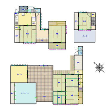 detached 高市郡高取町下子島