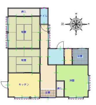 detached 御所市南中町