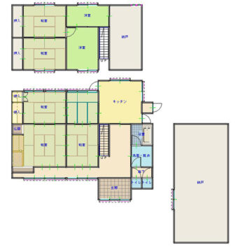 detached 五條市住川町